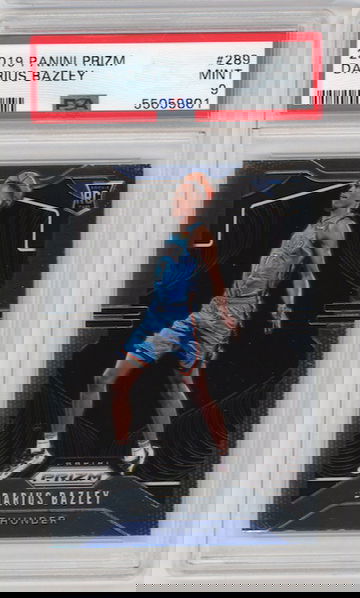Darius Bazley 2019 Prizm PSA 9 Rookie