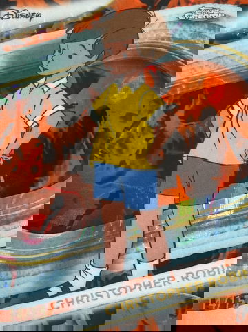 2025 topps chrome disney christopher robin Lava Refractor /15