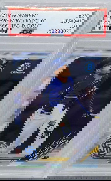 2019 Bowman Chrome Prospects #BCP-25 Fernando Tatis Jr RC PSA 10