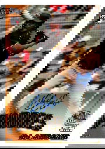 2022 Topps Archives Fan Favorites CJ Abrams RC Rookie On Card Auto Nationals