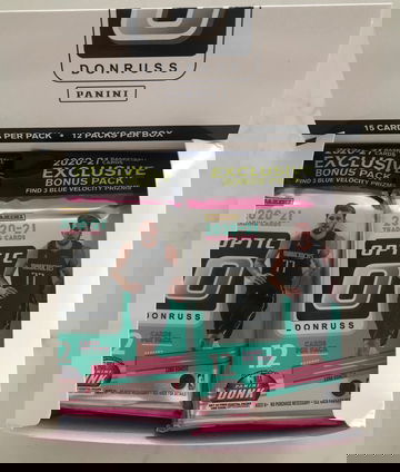 2020-21 Optic Basketball Cello Pack Box (12 packs)- not sealed