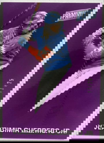 2022 Panini Father's Day Vladimir Guerrero Jr. #25 Purple Parallel /25 - Toronto Blue Jays - SSP Rare