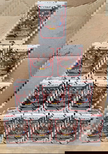 2022 Panini Prizm UFC Blaster 10 Box lot. Great Deal!