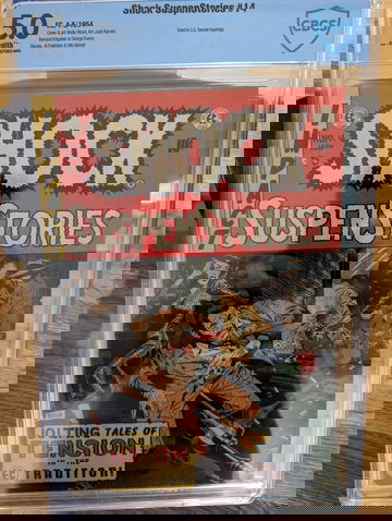 1954 EC Comics Shock Suspense Stories #14 CCBCS 5.0 Used in Senate Hearings