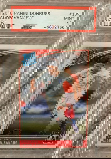 SANCHO Rated Rookie England #189 PSA 9