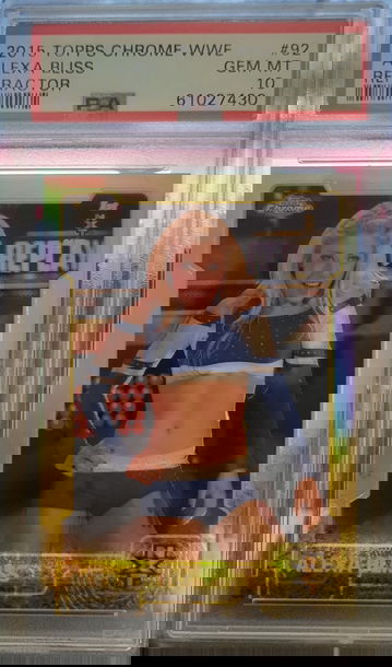 2015 Topps Chrome WWE Alexa Bliss Refractor