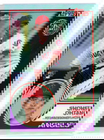 2018 Topps Chrome 83T-6 Shohei Ohtani 1983 Topps