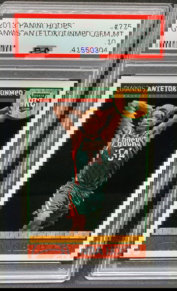 Giannis Antetokounmpo 2012 Panini Hoops #275 Rookie PSA 10