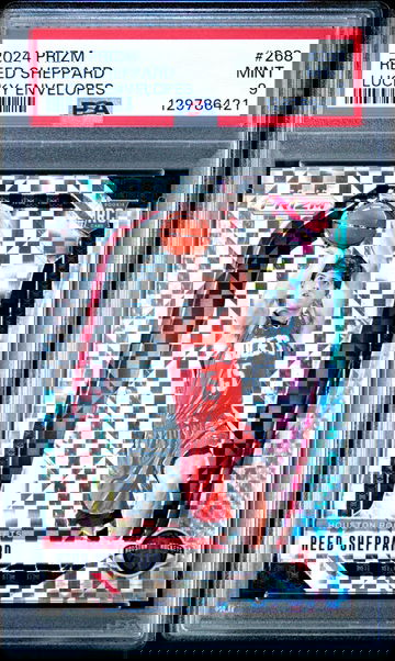 2024 Prizm Reed Sheppard #268 Lucky Envelopes PSA 9