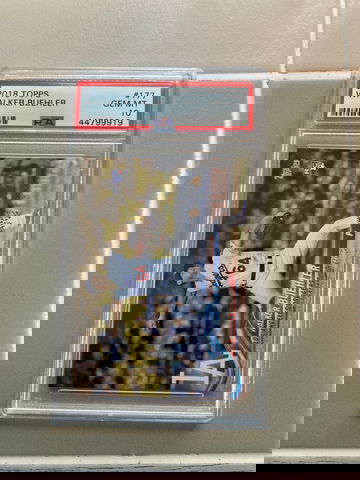 2018 Topps Walker Buehler RC PSA 10 #177 CY YOUNG