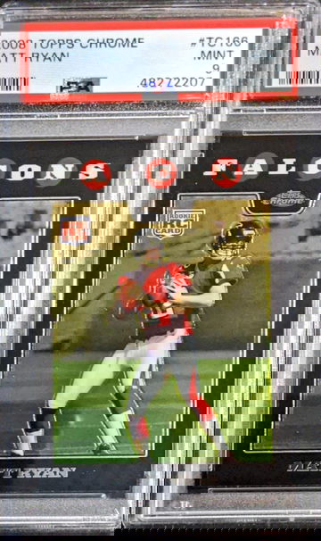 2008 Topps Chrome #TC166 Matt Ryan RC PSA 9 Falcons