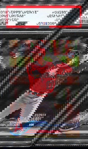 2018 Topps Update Shohei Ohtani US285 Rainbow Foil PSA 10