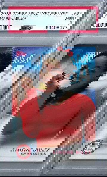 2016 Topps Olympics Simone Biles PSA 9