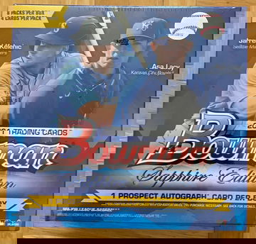 2021 Topps Bowman Sapphire Edition Baseball Box