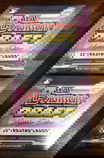 2019 Bowman Draft Sapphire Sealed Box ( 2 Box )