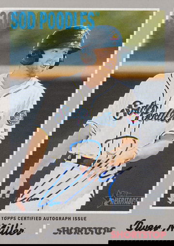 2019 Topps Heritage Minor League Owen Miller #ROA-OM Autograph