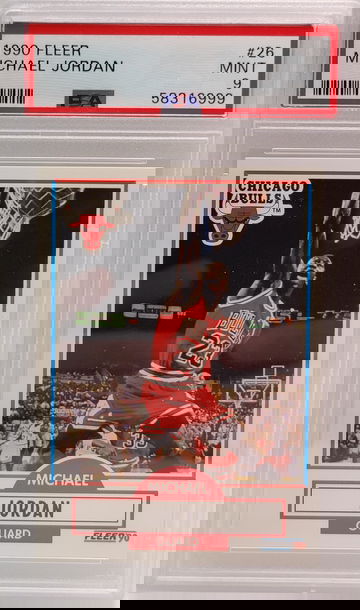 1990 Fleer Michael Jordan #26 PSA 9