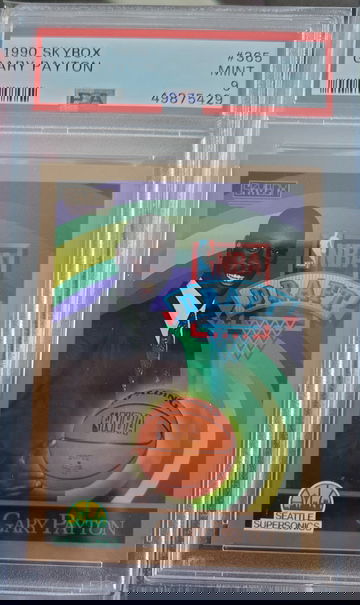 1990 Skybox Gary Payton rc PSA 9