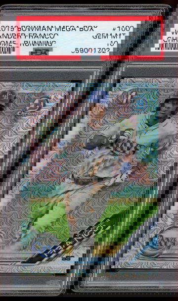 2019 Bowman Mega Box Wander Franco PSA 10