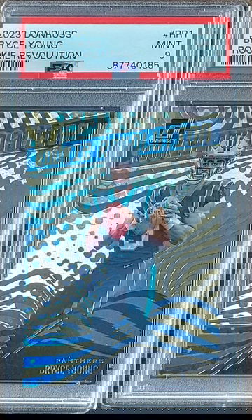 2023 BRYCE YOUNG Panini Donruss Rookie Revolution PSA 9 Rookie RC #RR1