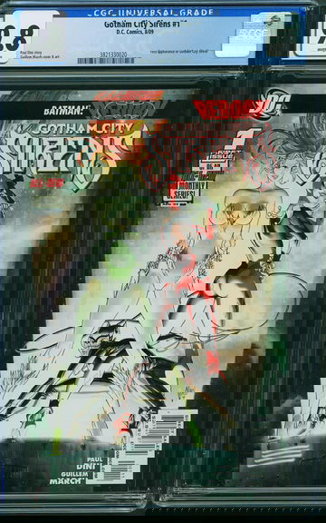GOTHAM CITY SIRENS #1, CGC 9.8 NM/MT