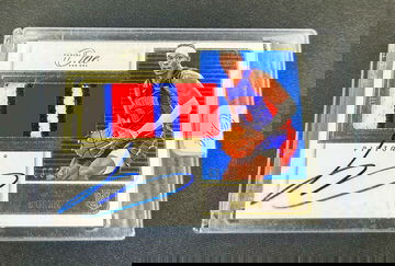 2022 Jalen Duren Panini One And One Rookie Patch Auto Gold RPA /10 SEALED Jersey Autograph RC SP