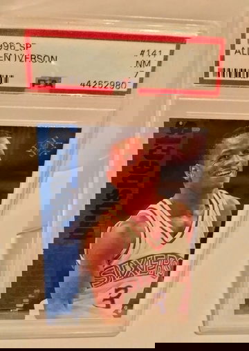 Allen Iverson 1996 SP - PSA 7