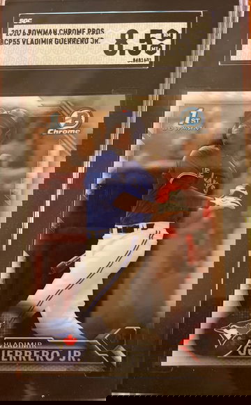 2016 Vladmir Guerrero 2016 Bowman chrome Prospects SGC 8.5