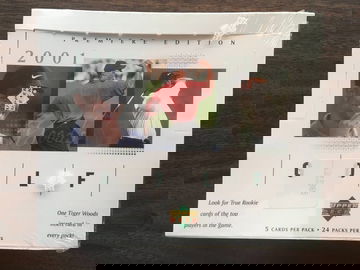 2001 Upper Deck Golf Box - Green Sides