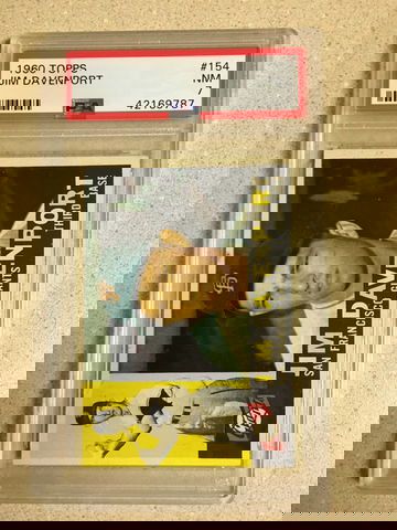 1960 Topps #154 Jim Davenport PSA 7 NM GIANTS 