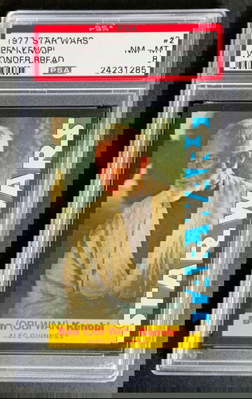 1977 Star Wars Wonder Bread (Obi-Wan) Ben Kenobi #2 NM-MT PSA 8