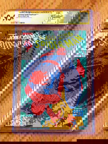  AMAZING SPIDER-MAN #304 CGC SS 9.6 1988 Signature Series signed Todd McFarlane