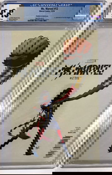 Ms. Marvel #12 CGC 9.8 1:10 Deodato Variant 1st Appearance Red Dagger Disney+