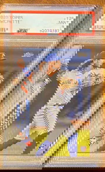 2020 Topps Bo Bichette #78 PSA 9 Mint Toronto Blue Jays