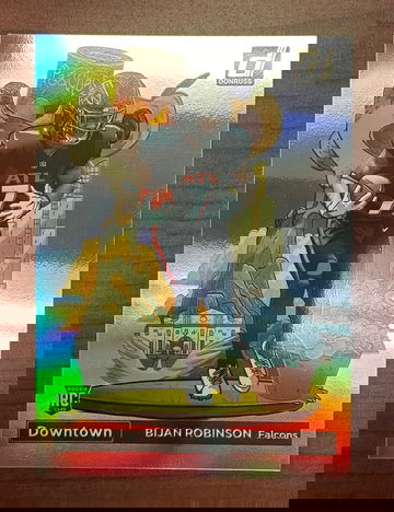 2023 Donruss Bijan Robinson #D10 DOWNTOWN!