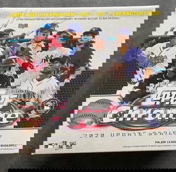 2020 Topps Chrome Update Series Mega Box