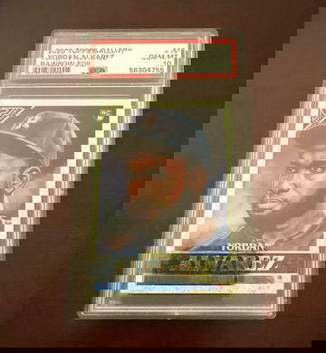 2020 Topps Gallery Yordan Alvarez Rainbow Foil Rookie PSA 10