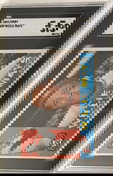 1960 Topps #200 Willie Mays SGC 5.5 great eye appeal