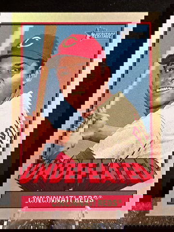 2025 Topps Heritage High Number  Tony Perez  Undefeated Holo Foil  #U-2 Reds 