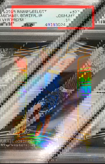 2018 Panini Select Michael Porter Jr. Concourse Silver Prizm PSA 10 Gem-Mint