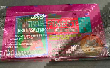 1995-96 Topps Finest Basketball series 1 box sealed