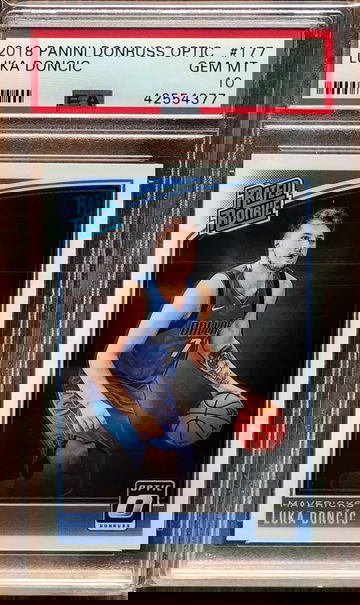 LUKA DONCIC 2018-19 Donruss Optic Rated Rookie RC PSA 10