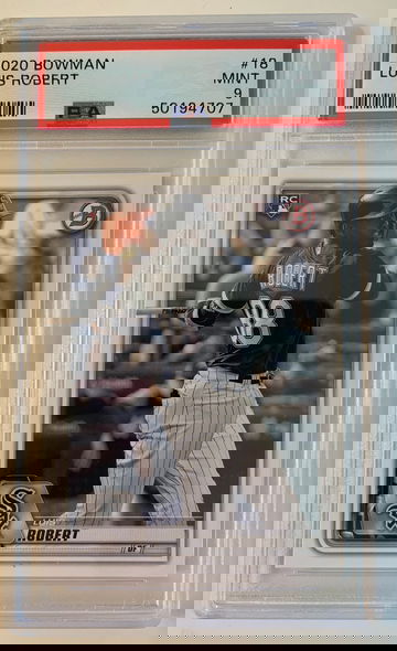 2020 Bowman Luis Robert Rc mint 9