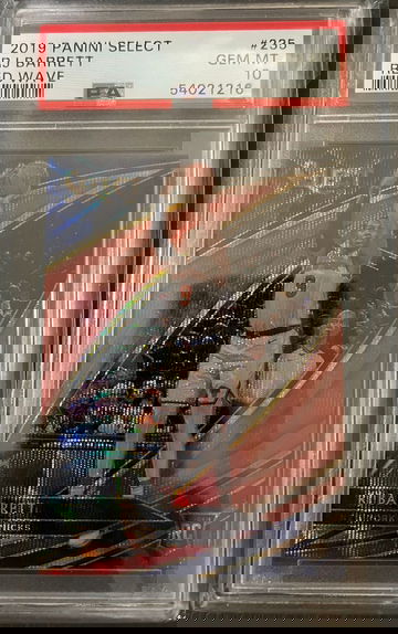 2019 Panini Select Red Wave Courtside #235 RJ Barrett Rookie PSA 10