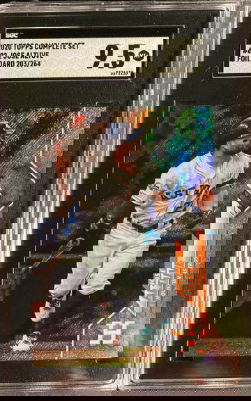 2020 Topps Foilboard 203 /264 Jose Altuve #602 9.5 MT+ Houston Astros