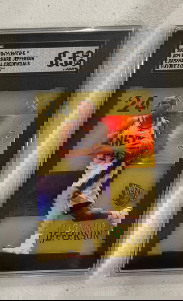 2003 Fleer E-X Richard Jefferson essential credentials SGC 8.5