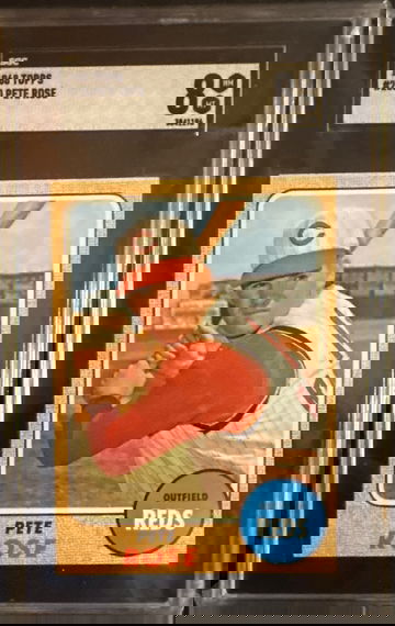 1968 Topps Pete Rose #230 SGC 8