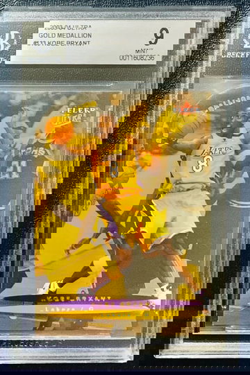 2003-04 Ultra Kobe Bryant Gold Medallion BGS 9