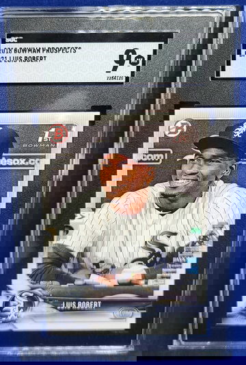 2018 Bowman Prospects Luis Robert #BP21 SGC 9