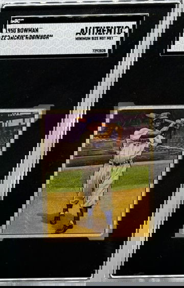 1950 Bowman Jackie Robinson